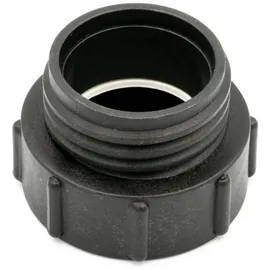 Bradas IBC Adapter Feingewinde 2 Zoll auf Grobgewinde S60x6 grau