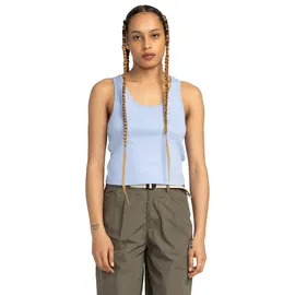 Element Tanktop "Yarnhill", Damen, Gr. XS, blau (blau heron), Obermaterial: 95% Baumwolle, 5% Elasthan., Tops Tanktop