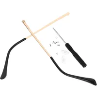 WOFASHPURET 1 Paar Metall-Brillenersatz-Bügelgarnitur Ersatz-Brillenarmbeine Für Brillen