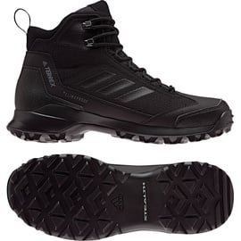 Adidas Herren Outdoor Trekking Schuh Stiefel TERREX HERON MID CW CP schwarz, Größe:46 - Schwarz - 46