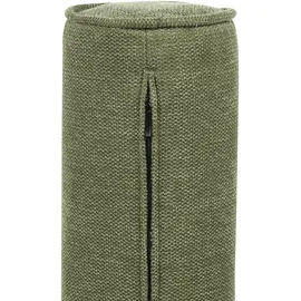 Beliani Sessel Nurmo Stoff 72 x 71 x 70 cm Dunkelgrün mit Kissen