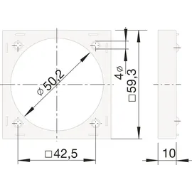 Berker Aufbau-Distanzring pws 918252512