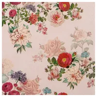 Home fashion Serviette Elisabeth rose 20tlg. Papier Rot