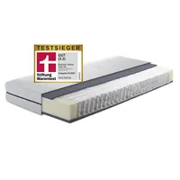 BRECKLE 7-Zonen Tonnentaschenfederkern-Matratze Flex Air ¦ weiß ¦ Maße