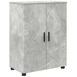 vidaXL Badezimmerspiegelschrank 60 cm grau
