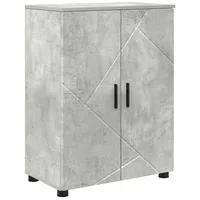 vidaXL Badezimmerspiegelschrank 60 cm grau