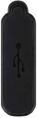 Flexcom FBX4X USB-C Gummistopfen – Ersatz-Portschutz für FLEXBIKE GPS-Tracker
