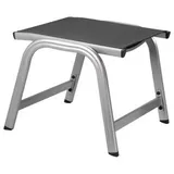 Kettler Basic Plus Gartenhocker 55 x 54 x 43,5 cm silber/anthrazit