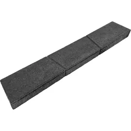 Diephaus Mähkante Trapez 24 x 12 x 4 cm  grau