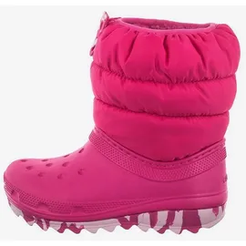 Crocs Classic Neo Puff Boot Pink 30