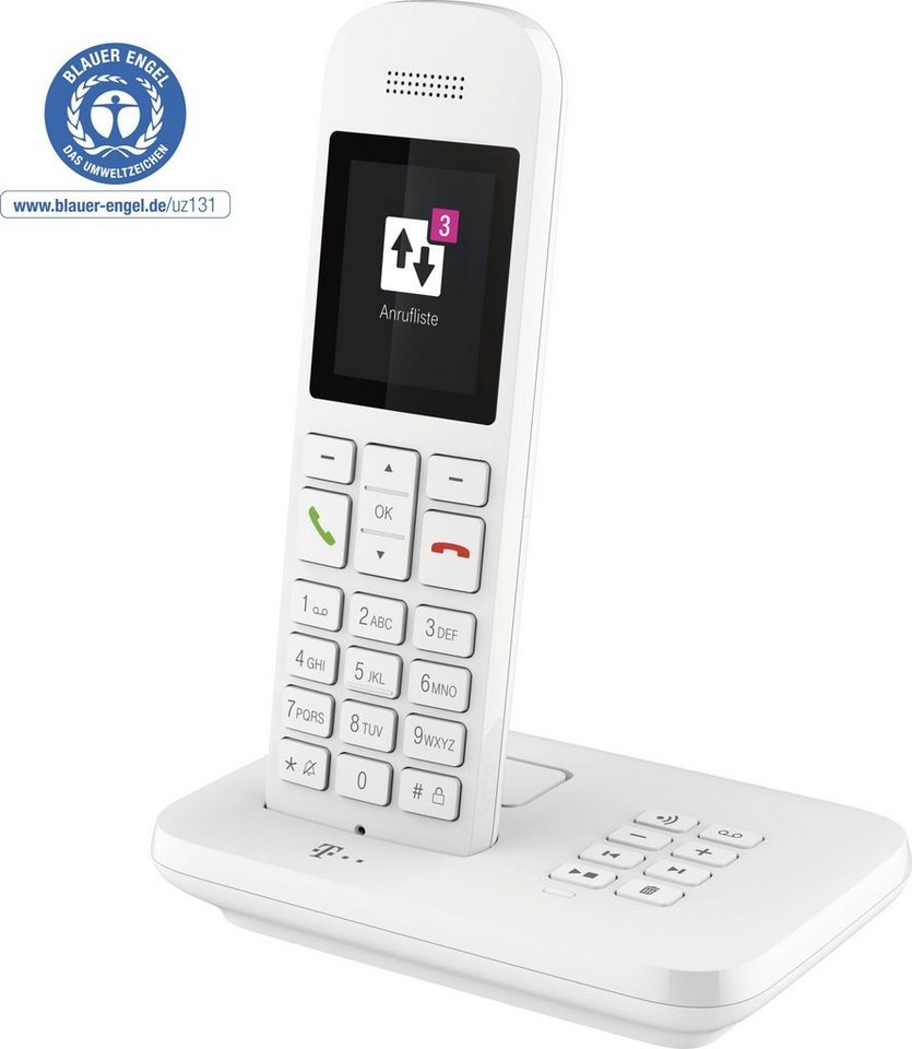 Telekom Sinus A 12 Schnurloses DECT-Telefon weiß