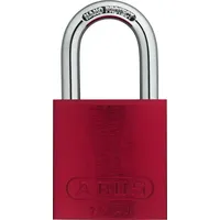 ABUS Zylindervorhangschloss Titalium 72, TITALIUM-Spezialaluminium Variante: rot
