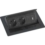 EVOline Flip Top Push S Schwarz 2 St.