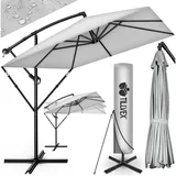 tillvex 235 x 235 cm Grau