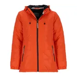 Coastguard Steppjacke 50936 Damen Jacke reflektierend mit Kapuze - Gesteppte Jacke unifarben orange 44