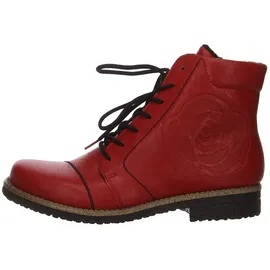 Rieker Damen Stiefelette 73504-33 rot Gr. 42