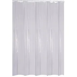 Duschvorhang Folie Brillant transparent 120x200 cm