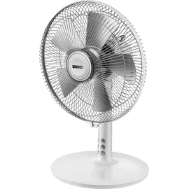 Unold Silverline 25 cm Tischventilator weiß