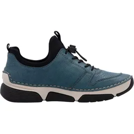 Rieker Slipper/Kletthalbschuh Freizeit (casual) 45951-15 - blau, - 36