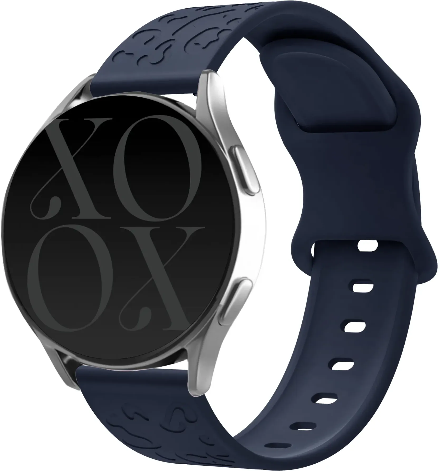 xoxo Wildhearts Honor Magic Watch 2 Armband Silikon für Honor Magic Watch 2 - 42mm - Wildhearts Dunkelblau