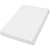 Topperlaken 190x200cm weiß (BT 180x200 cm) - weiß - BT 180x200 cm