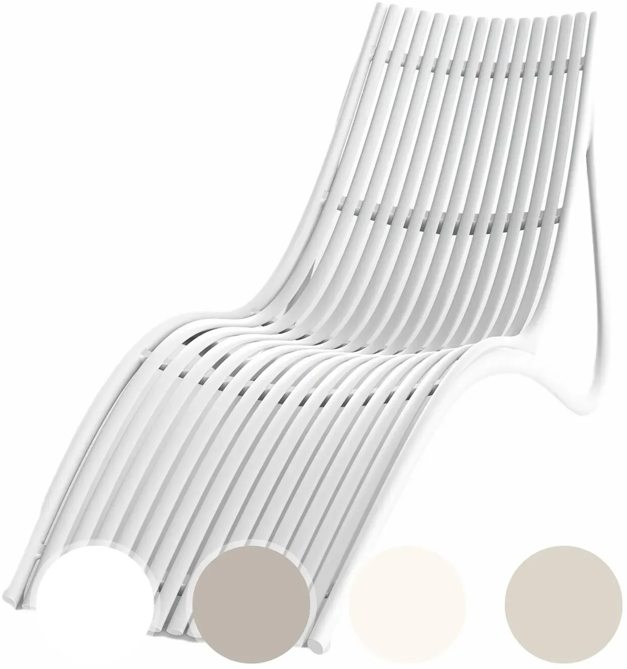 Vondom »IBIZA« Outdoor Sonnenliege  – erhältlich in 5 Farben