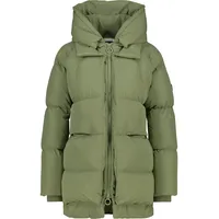 Alife & Kickin alife and kickin LykkeAK A Puffer Parka Damen Steppjacke, Winterjacke gefütterte Jacke & Grau - L