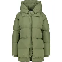 Alife & Kickin alife and kickin LykkeAK A Puffer Parka Damen Steppjacke, Winterjacke gefütterte Jacke & Grau - L