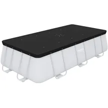 BESTWAY Flowclear PVC-Abdeckplane grau 396 x 185 cm