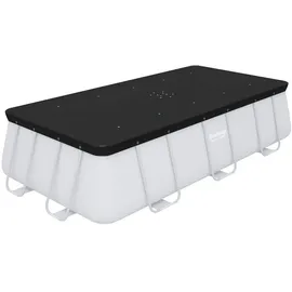 BESTWAY Flowclear PVC-Abdeckplane grau 396 x 185 cm