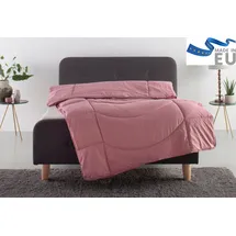 OTTO home Microfaserbettdecke OTTO HOME "Microlux, Bettdecke 135x200 cm und Übergrößen bis 240x220cm", rosa, B:240cm L:220cm, Bezug: 100% Polyester. Obermaterial: 100% Polyester.