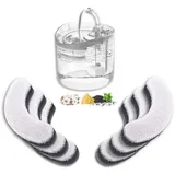 HAPUP 6er Pack HAPUP Katzenbrunnen Filter Aktivkohle Ersatzfilter 1,8L