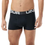 Under Armour Herren Charged Cotton 3in 3 Pack, elastische und schnelltrocknende Boxershorts, extra bequeme Unterhosen mit 4-Way-Stretch im 3er-Pack