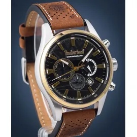 Timberland Aldridge Chronograph Leder 46 mm TDWGC2102402
