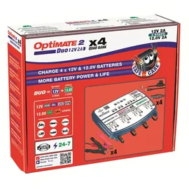 Optimate Tecmate Optimate 2 Duo 4 Ladeeinheiten