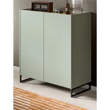 inn.furn Borga 90 x 97 cm 5 Fächer Soft-Close Salbei Grün / Salbei Grün