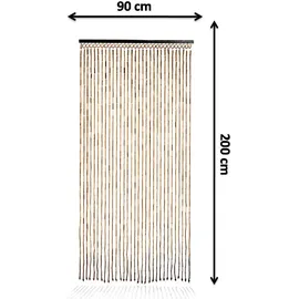 Kobolo Türvorhang BAMBOO 31 Stränge 90x200 cm