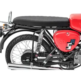 Craftride Sitzbank flach VS1 kompatibel mit Simson S50 S51 S70 Sitz schwarz