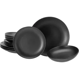 CreaTable Magic Black Tellerset 12-tlg. schwarz