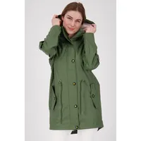 Regenjacke DEPROC ACTIVE "Friesennerz LOVE PEAK UNI WOMEN" Gr. 34 (XS), grün (dunkelgrün) Damen Jacken Regenjacken Anoraks auch in Großen Größen erhältlich