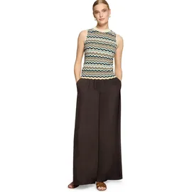 Zero Stricktop mit Muster in Nature/Brown | Gr.: 44