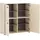 WELLTIME Hochkommode 98,1 x 101,9 x 33 cm Beige