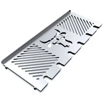 tuning-art Warmhalterost 2er Serie Edelstahl silber