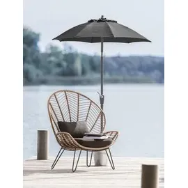 Dehner Vido Ø 150 cm Dunkelgrau