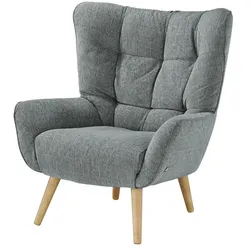 SOHO Polstersessel  Jolyn ¦ grau ¦ Maße (cm): B: 87 H: 100 T: 86.0