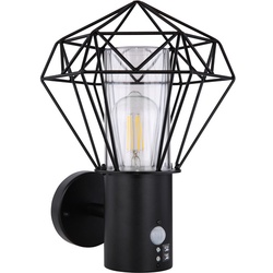 GLOBO LIGHTING Außenleuchte »HORACE«, 15 W - schwarz