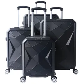 Cheffinger Koffer-Set 4-tlg. schwarz