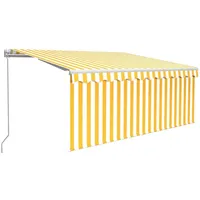 VidaXL Markise 350 x 250 cm gelb