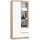Akord Mehrzweckschrank 80 x 180 x 35 cm Weiß