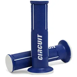 Circuit Equipment SPEED Gummigriffe, weiss-blau für Männer